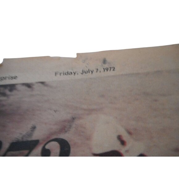 Hurricane Agnes Bloomsburg Morning Press Pennsylvania Newspaper Flood of 1972 - Picture 2 of 9